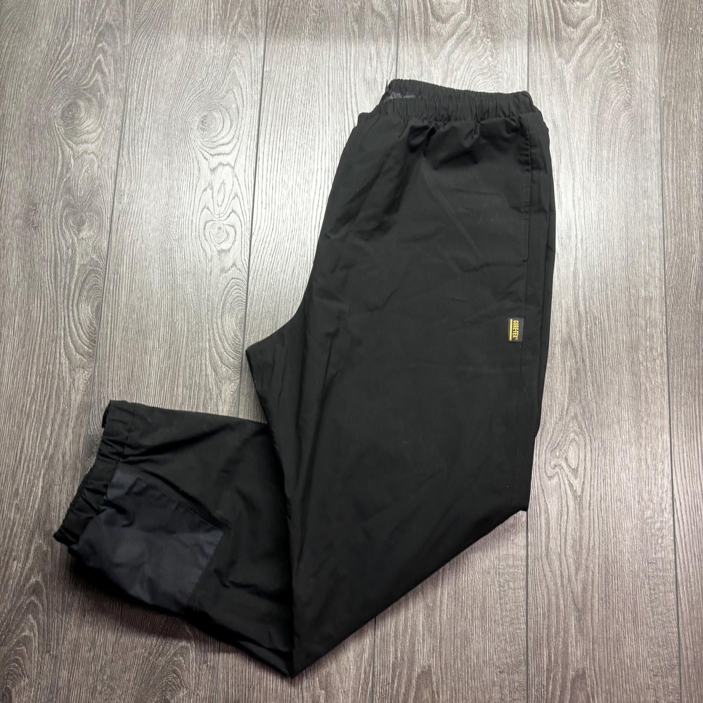 Vintage GoreTex Sunice Track Pants 36 x 31 Black Pockets Hiking Outdoors